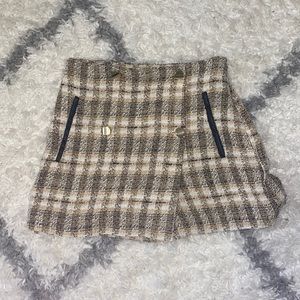 Preppy Tweed Skort